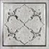 Плитка настенная  : Dec Armonia Brillo Bisel Silver C