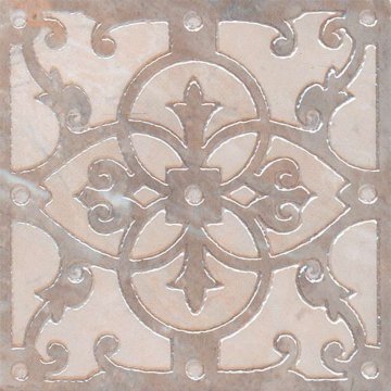 Карвинг 60x60 Понтичелли Kerama Marazzi: Декор напольный Понтичелли Вставка лаппатированный А /SG1550L