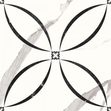 Карвинг 60x60 Прима (Prima) New Trend: Керамогранит Прима Пэлас Калакатта / Prima Palace Calacatta