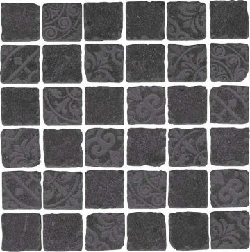 Карвинг 60x60 Про Фьюче Kerama Marazzi: Мозаика Про Фьюче Черный Мозаичный 30x30 9мм