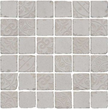 Карвинг 60x60 Про Фьюче Kerama Marazzi: Мозаика Про Фьюче Серый Светлый Мозаичный 30x30 9мм