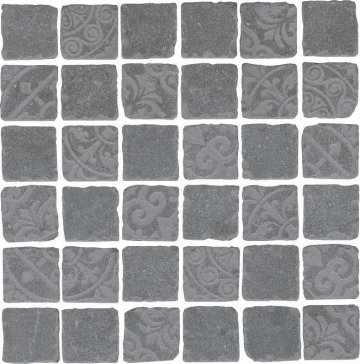 Карвинг 60x60 Про Фьюче Kerama Marazzi: Мозаика Про Фьюче Серый Темный Мозаичный 30x30 9мм