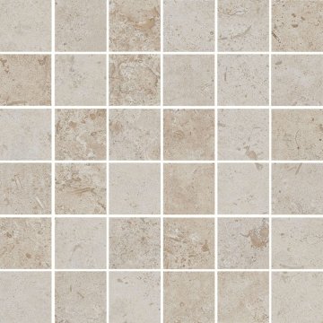 Карвинг 60x60 Про Лаймстоун Kerama Marazzi: Мозаика Про Лаймстоун Бежевая Матовая Мозаичная 30х30