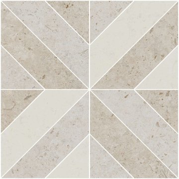 Карвинг 60x60 Про Лаймстоун Kerama Marazzi: Декор Про Лаймстоун Бежевый Матовый 60x60 9мм