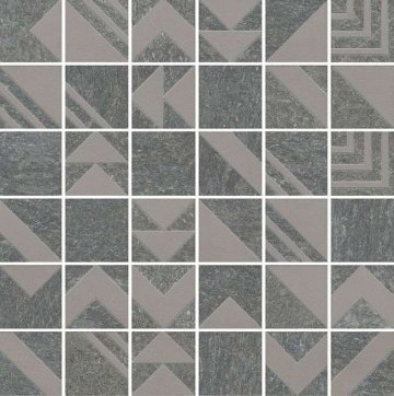 Карвинг 60x60 Про Нордик Kerama Marazzi: Мозаика Про Нордик Серый Темный Мозаичный 30x30 9мм