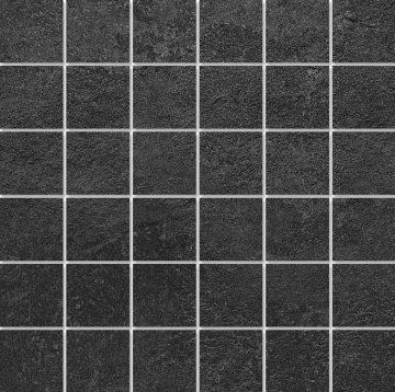 Карвинг 60x60 Про Стоун Kerama Marazzi: Декор Про Стоун Черный Мозаичный 30x30 9мм