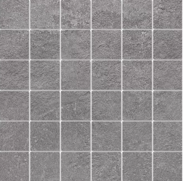 Карвинг 60x60 Про Стоун Kerama Marazzi: Декор Про Стоун серый темный Мозаичный 30x30 9мм