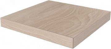Карвинг 60x60 Про Вуд Kerama Marazzi: Про Вуд Угловая Клееная Левая Бежевый Светлый 33x33 9мм