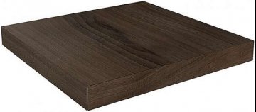Карвинг 60x60 Про Вуд Kerama Marazzi: Про Вуд Угловая Клееная Правая Бежевый Темный 33x33 9мм
