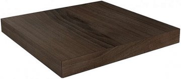Карвинг 60x60 Про Вуд Kerama Marazzi: Про Вуд Угловая Клееная Левая Коричневый 33x33 9мм