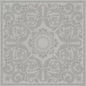 Карвинг 60x60 Риальто Kerama Marazzi: Декор Риальто 2 серый матовый обрезной 80х80