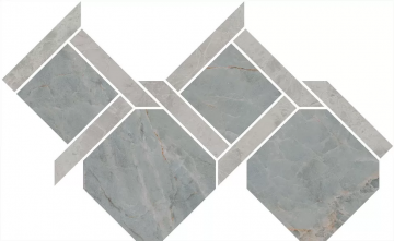 Карвинг 60x60 Риальто Kerama Marazzi: Декор Риальто 2 наборный лаппатированный 48х29,5