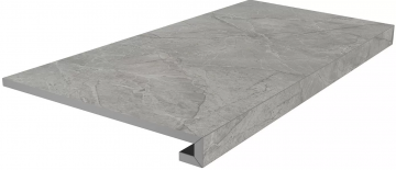 Карвинг 60x60 Риальто Kerama Marazzi: Ступень клеёная Риальто дымчатый матовый 33х80