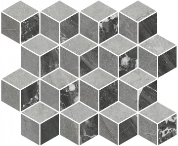 Карвинг 60x60 Риальто Kerama Marazzi: Декор Риальто 1 мозаичный глянцевый 45х37,5