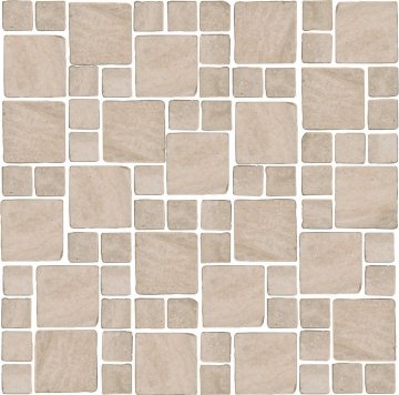 Карвинг 60x60 Риальто Антика Kerama Marazzi: Мозаика Риальто Антика 3 Мозаичный Бежевый Матовый