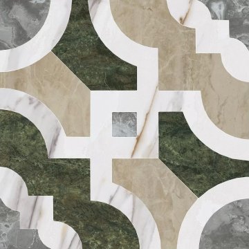 Карвинг 60x60 Риальто Нобиле Kerama Marazzi: Декор Риальто Нобиле наборный лаппатированный 30x30x0,9