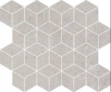 Карвинг 60x60 Риккарди Kerama Marazzi: Мозаика Риккарди Мозаичный Серый Светлый Матовый 45x37.5