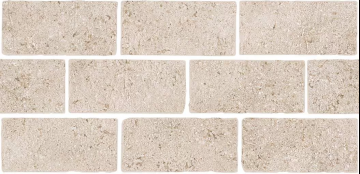 Карвинг 60x60 Роверелла Kerama Marazzi: Декор Роверелла бежевый Мозаичный 34.5x14.7 9мм