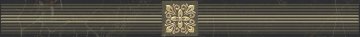 Карвинг 60x60 Роял (Royal) Laparet: Роял Бордюр чёрный AD\B484\60045 6,3х60