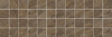 Карвинг 60x60 Роял (Royal) Laparet: Роял Декор мозаичный коричневый ММ60072