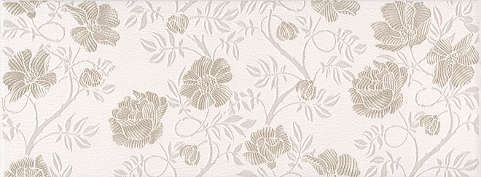 Элемент Декор настенный Сафьян Цветы 15х40 коллекции Сафьян Kerama Marazzi