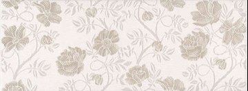 Карвинг 60x60 Сафьян Kerama Marazzi: Декор настенный Сафьян Цветы 15х40