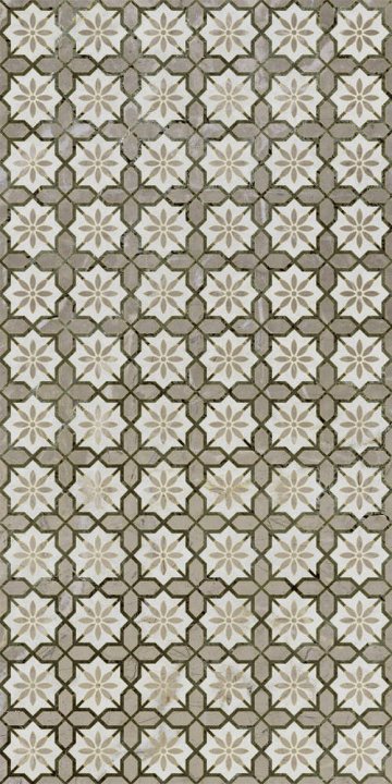 Карвинг 60x60 Серенада Kerama Marazzi: Декор настенный Серенада 2 Глянцевый Обрезной 30x60