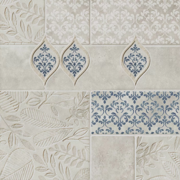 Декоры Сиена Kerama Marazzi: Декор Сиена 1 матовый 20х20