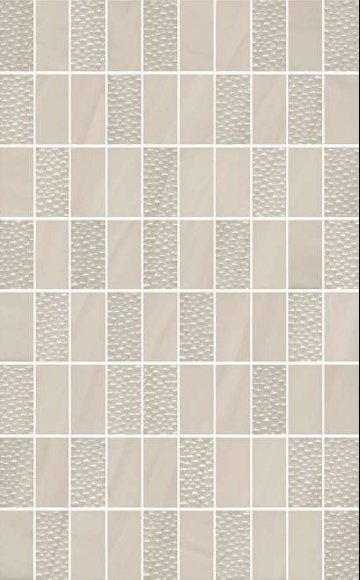 Карвинг 60x60 Сияние Kerama Marazzi: Мозаика Сияние Dec. Мозаичный Беж