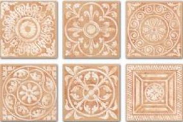 Карвинг 60x60 Сонет Kerama Marazzi: Декор Сонет Песочный