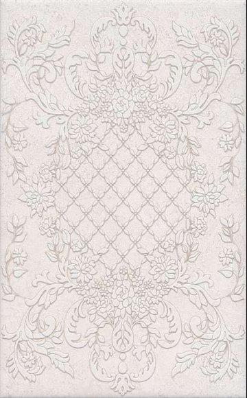 Карвинг 60x60 Сорбонна Kerama Marazzi: Декор настенный Сорбонна Dec. Беж узоры 25х40