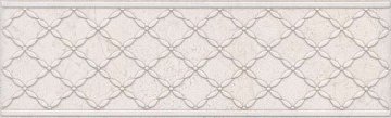 Карвинг 60x60 Сорбонна Kerama Marazzi: Бордюр настенный Сорбонна Cen. Беж узор 25х7.7