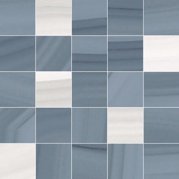 Карвинг 60x60 Спэйс (Space) Laparet: Спэйс Декор мозаичный синий