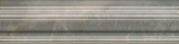 Карвинг 60x60 Стеллине Kerama Marazzi: Бордюр настенный Стеллине Багет серый