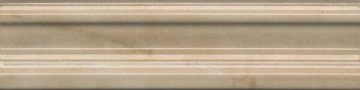 Карвинг 60x60 Стеллине Kerama Marazzi: Бордюр настенный Стеллине Багет бежевый