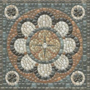 Карвинг 60x60 Стемма Kerama Marazzi: Декор настенный Стемма Dec. Микс