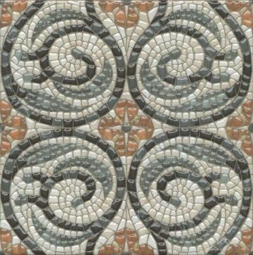Карвинг 60x60 Стемма Kerama Marazzi: Декор настенный Стемма Dec. Микс 2