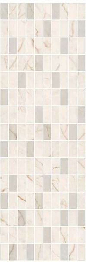 Карвинг 60x60 Театро Kerama Marazzi: Мозаика Театро Беж светлый мозаичный