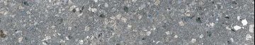 Карвинг 60x60 Терраццо Kerama Marazzi: Подступенок Терраццо Серый Темный 60x10.7 9мм