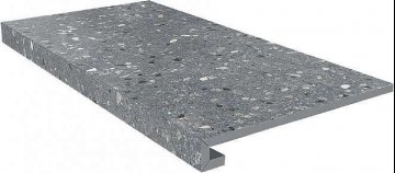 Карвинг 60x60 Терраццо Kerama Marazzi: Терраццо Клееная Серый Темный 33x60 9мм