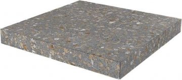 Карвинг 60x60 Терраццо Kerama Marazzi: Терраццо Угловая Клееная Коричневый 33x33 9мм
