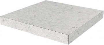 Карвинг 60x60 Терраццо Kerama Marazzi: Терраццо Угловая Клееная Серый Светлый 33x33 9мм