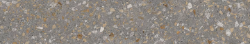 Карвинг 60x60 Терраццо Kerama Marazzi: Подступенок Терраццо коричневый 60х10,7
