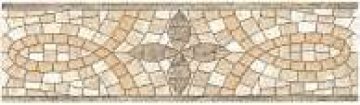 Карвинг 60x60 Травертин Kerama Marazzi: Бордюр настенный Травертин Узор 20х5,7