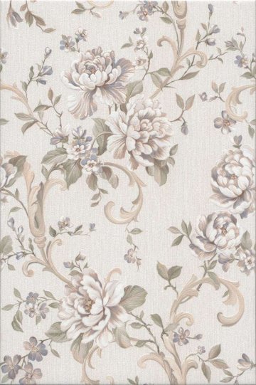 Карвинг 60x60 Турати Kerama Marazzi: Декор настенный Турати Dec. Цветы