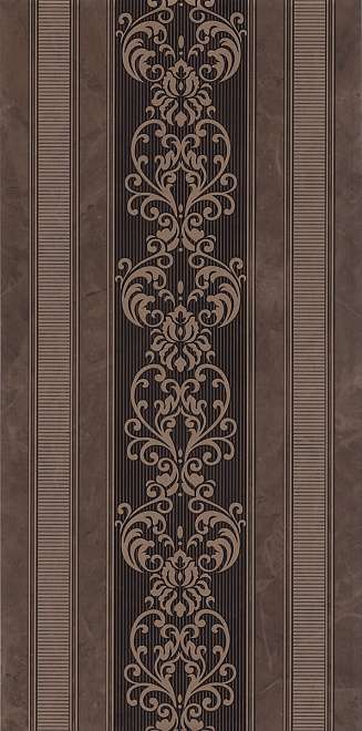 Элемент Декор настенный Версаль Dec. Коричневый 30х60 коллекции Версаль Kerama Marazzi