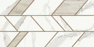 Карвинг 60x60 Вертус (Vertus) Altacera: Плитка настенная Вертус Бокс Калакатта / Vertus Box Calacatta 249*500