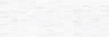 Карвинг 60x60 Зен (Zen) Laparet: Зен Декор мозаичный белый MM60070