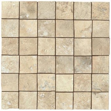 Карвинг 60x60 AIX (Аикс) Atlas Concorde: Керамогранит Aix Blanc Mosaico Tumbled (A0TZ)