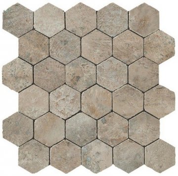 Карвинг 60x60 AIX (Аикс) Atlas Concorde: Керамогранит Aix Cendre Honeycomb Tumbled (A0UC)